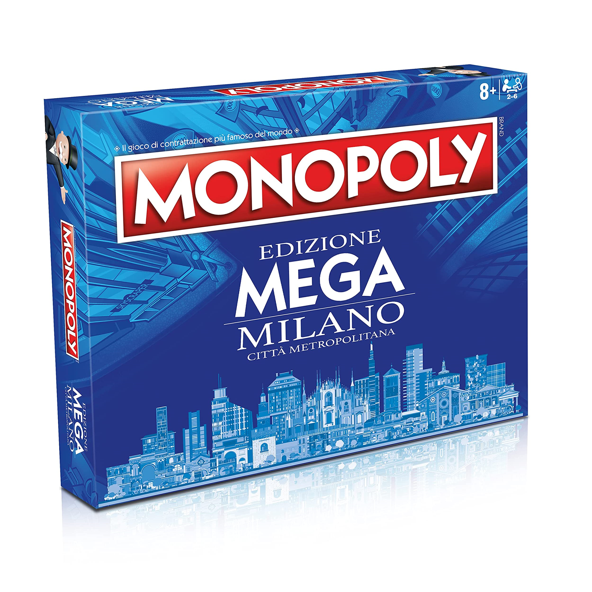 Merchandising Monopoly: Winning Moves - Edizione Mega Milano Citta' Metropolitana NUOVO SIGILLATO, EDIZIONE DEL 31/10/2022 SUBITO DISPONIBILE