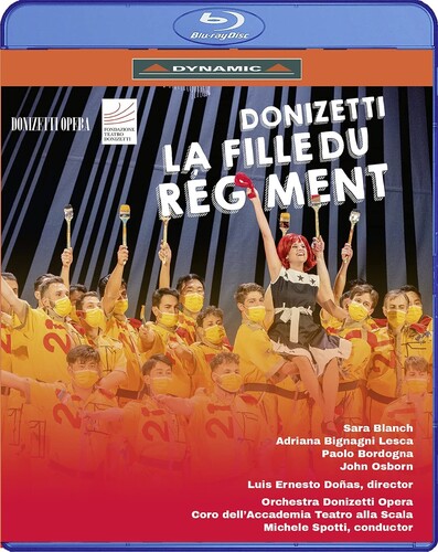 Music Blu-Ray Gaetano Donizetti - La Fille Du Regiment NUOVO SIGILLATO, EDIZIONE DEL 05/05/2022 SUBITO DISPONIBILE
