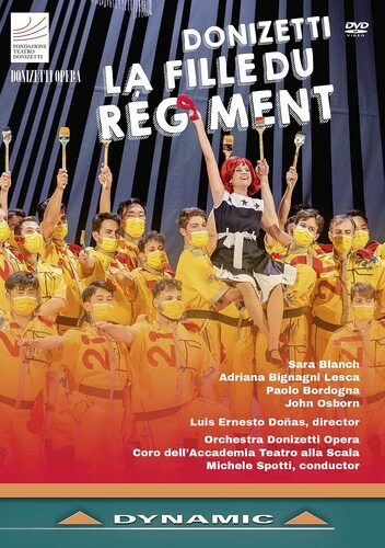 Music Dvd Gaetano Donizetti - La Fille Du Regiment NUOVO SIGILLATO, EDIZIONE DEL 05/05/2022 SUBITO DISPONIBILE