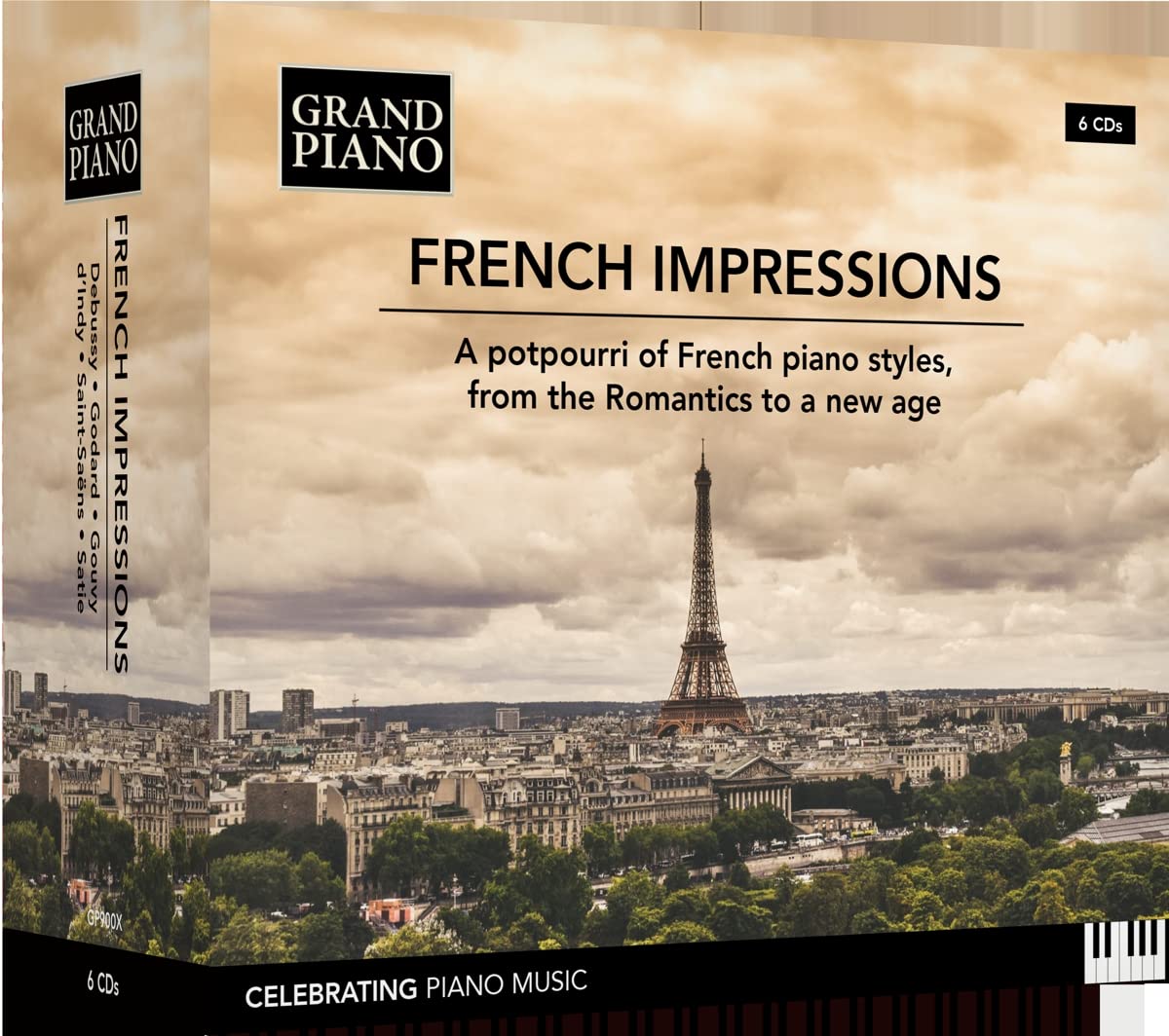 Audio Cd French Impressions: Piano Music From The Romantics To A New Age (6 Cd) NUOVO SIGILLATO, EDIZIONE DEL 11/05/2022 SUBITO DISPONIBILE
