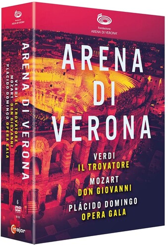 Music Dvd Arena Di Verona: Box Verdi/Mozart (6 Dvd) NUOVO SIGILLATO, EDIZIONE DEL 16/05/2022 SUBITO DISPONIBILE