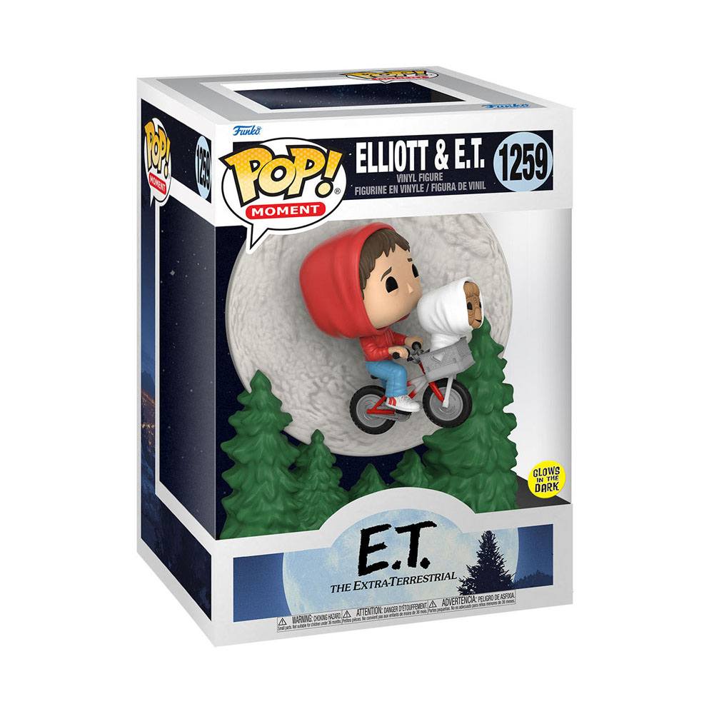 Merchandising Funko Pop! Moment: - E.T.- Elliot And Et Flying(Gw) NUOVO SIGILLATO, EDIZIONE DEL 17/08/2022 SUBITO DISPONIBILE