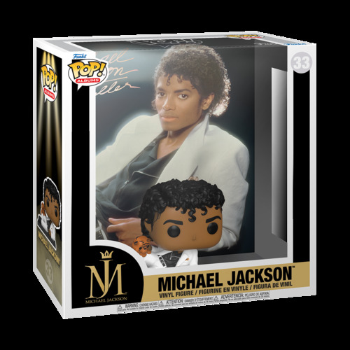 Pop Albums: Michael Jackson - MJ - Thriller - Music - Figura in Vinile da Collezione - Idea Regalo - Merchandising Ufficiale - Giocattoli per Bambini e Adulti - Fans