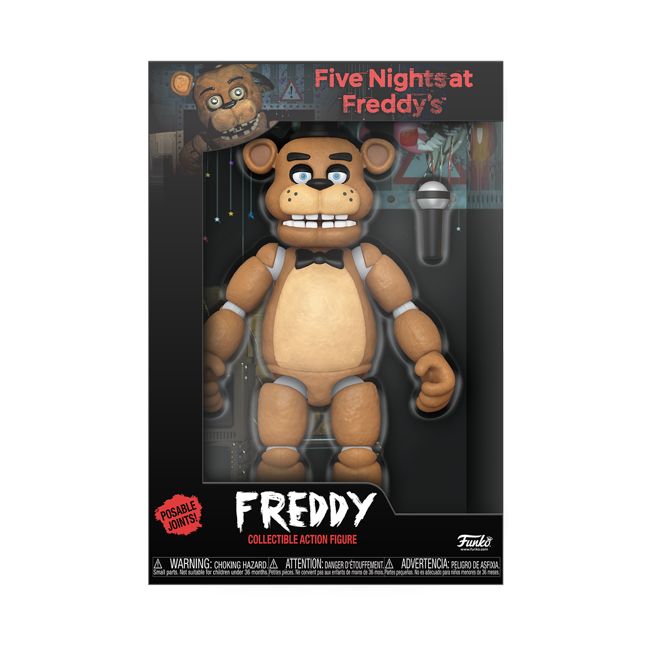 Merchandising Five Nights At Freddy's: Funko Pop! Action Figure 13.5 - Freddy Fazbear (12") NUOVO SIGILLATO, EDIZIONE DEL 17/01/2023 SUBITO DISPONIBILE