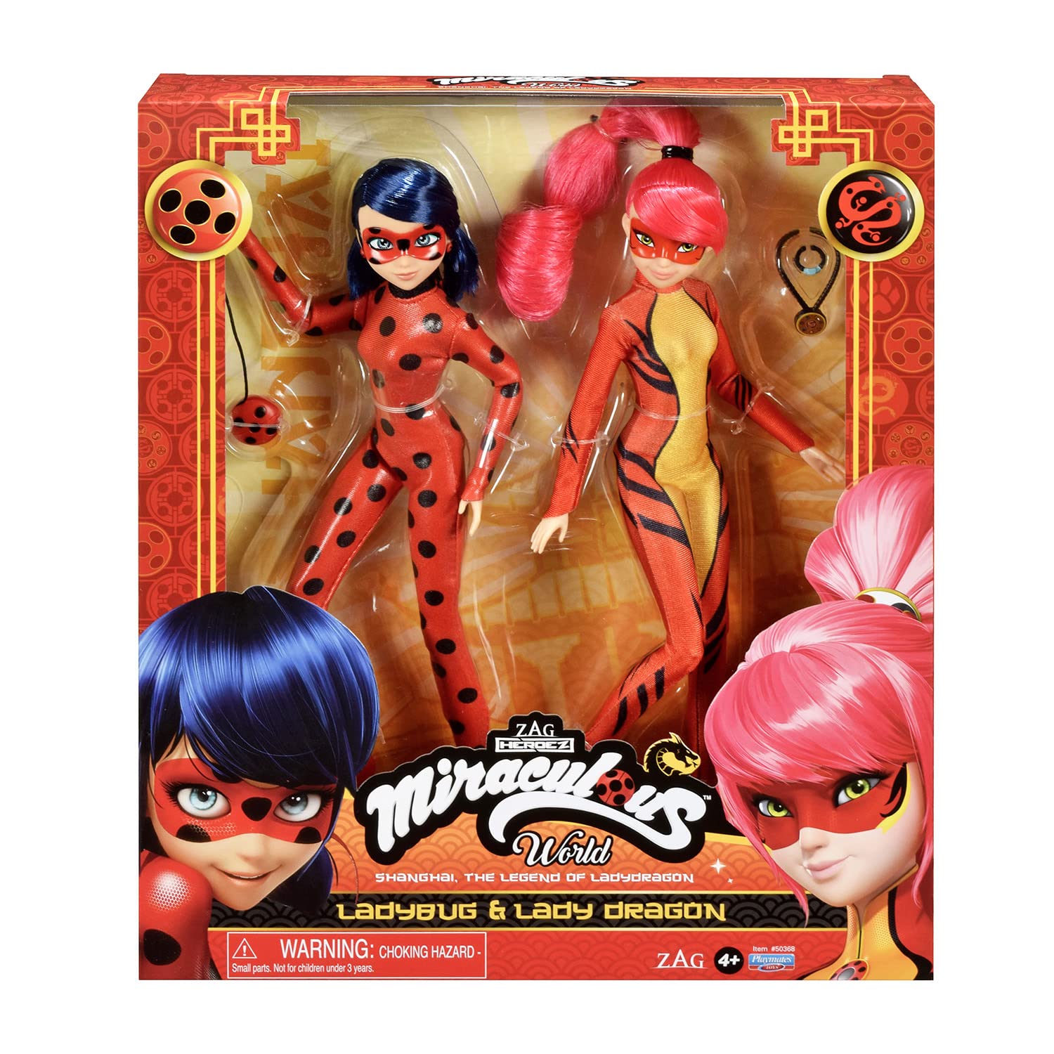 Merchandising Miraculous: Bandai - Doll 26 Cm 2-Pack Shangai NUOVO SIGILLATO, EDIZIONE DEL 14/09/2022 SUBITO DISPONIBILE