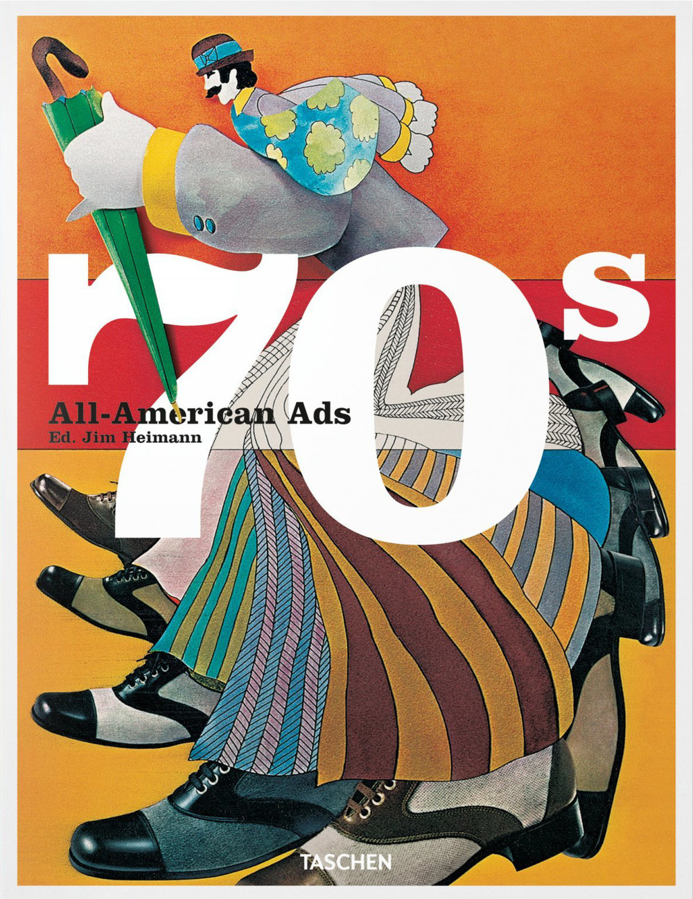 Libri All-American Ads Of The 70S. Ediz. Inglese, Francese E Tedesca NUOVO SIGILLATO, EDIZIONE DEL 20/05/2022 SUBITO DISPONIBILE