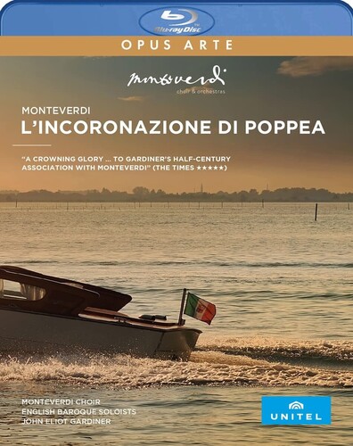 Music Blu-Ray Claudio Monteverdi - L'Incoronazione Di Poppea NUOVO SIGILLATO, EDIZIONE DEL 14/06/2022 SUBITO DISPONIBILE