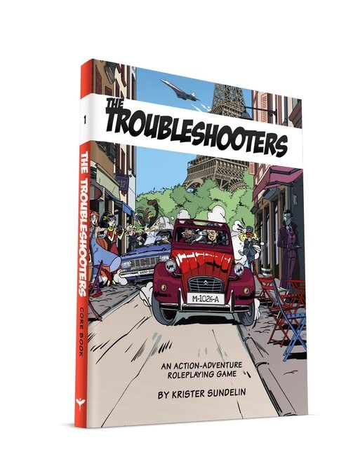 Libri Modiphius Entertaint Ltd - The Troubleshooters Rpg NUOVO SIGILLATO SUBITO DISPONIBILE