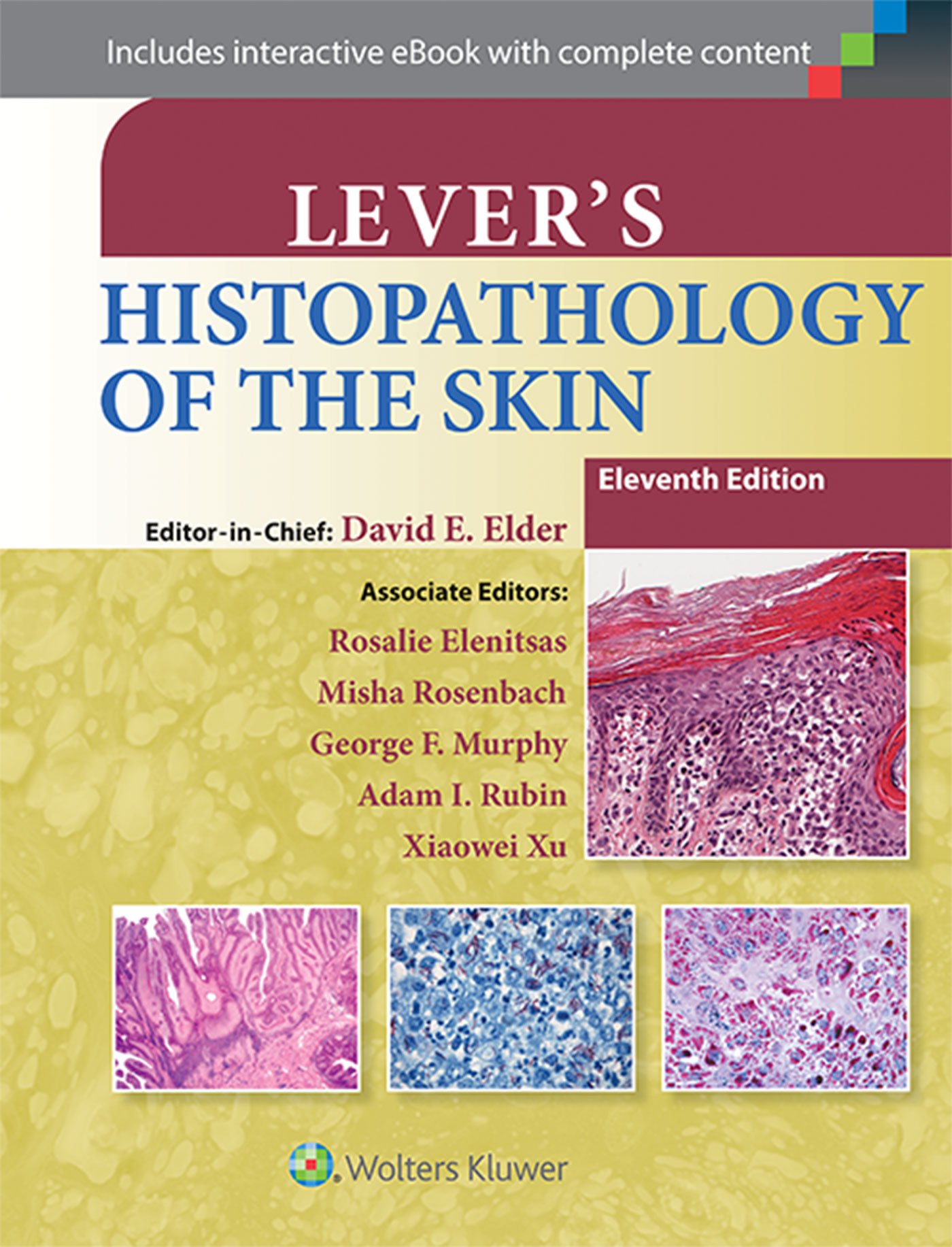 LIbri UK/US David E. Elder - Lever's Histopathology of the Skin NUOVO SIGILLATO, EDIZIONE DEL 01/11/2014 SUBITO DISPONIBILE