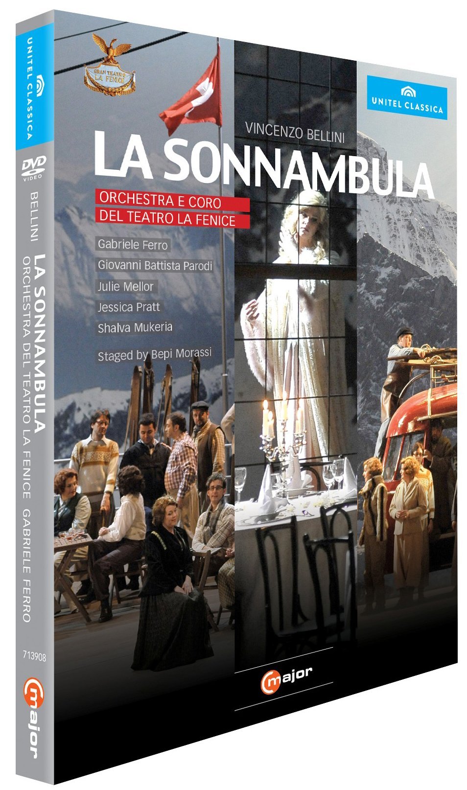 Music Dvd Vincenzo Bellini - La Sonnambula NUOVO SIGILLATO, EDIZIONE DEL 11/10/2013 SUBITO DISPONIBILE