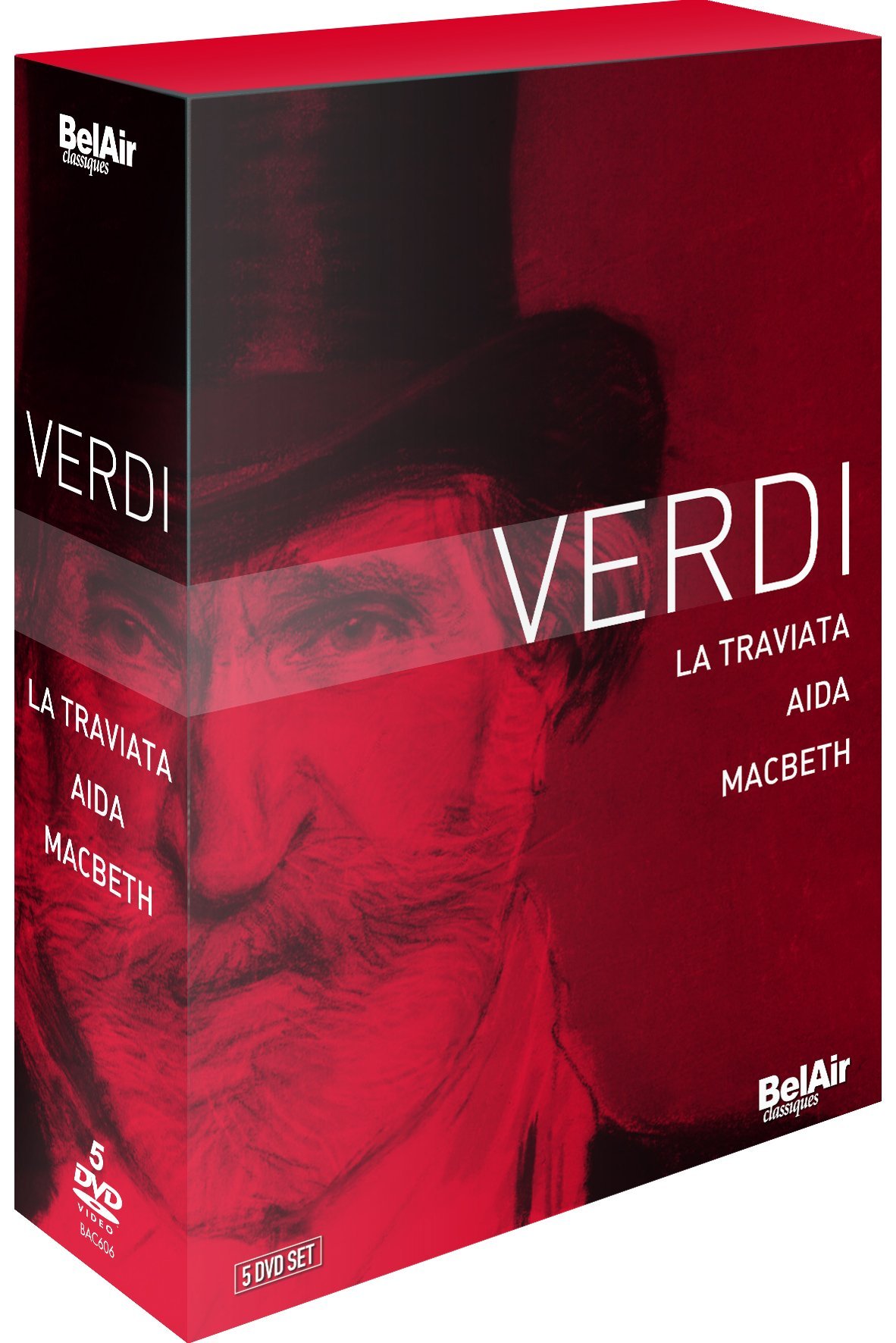Music Dvd Giuseppe Verdi - La Traviata, Aida, Macbeth (5 Dvd) NUOVO SIGILLATO, EDIZIONE DEL 14/11/2013 SUBITO DISPONIBILE