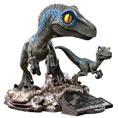 Merchandising Jurassic Park: Iron Studios - Dominion Blue And Beta Pvc Statue Minico NUOVO SIGILLATO, EDIZIONE DEL 02/02/2024 SUBITO DISPONIBILE