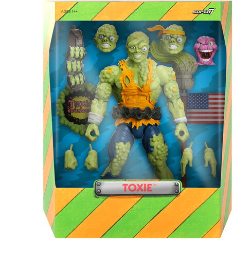 Merchandising Toxic Crusaders:  - Ultimates Wave 3 - Toxie NUOVO SIGILLATO EDIZIONE DEL SUBITO DISPONIBILE