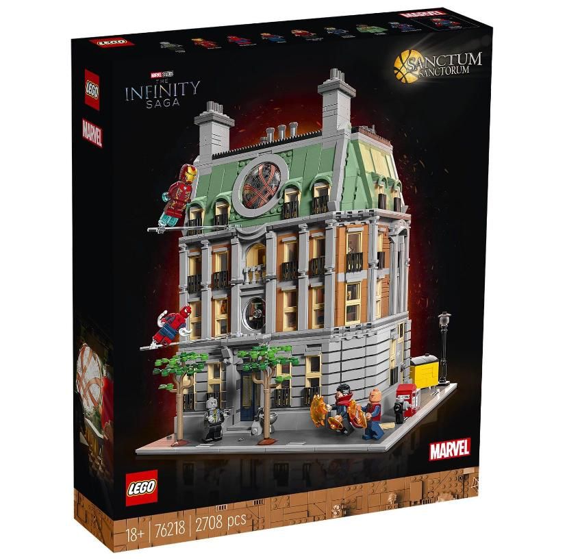 Merchandising Marvel: Lego 76218 - Super Heroes - Marvel Infinity Saga - Sanctum Sanctorum NUOVO SIGILLATO, EDIZIONE DEL 01/08/2022 SUBITO DISPONIBILE