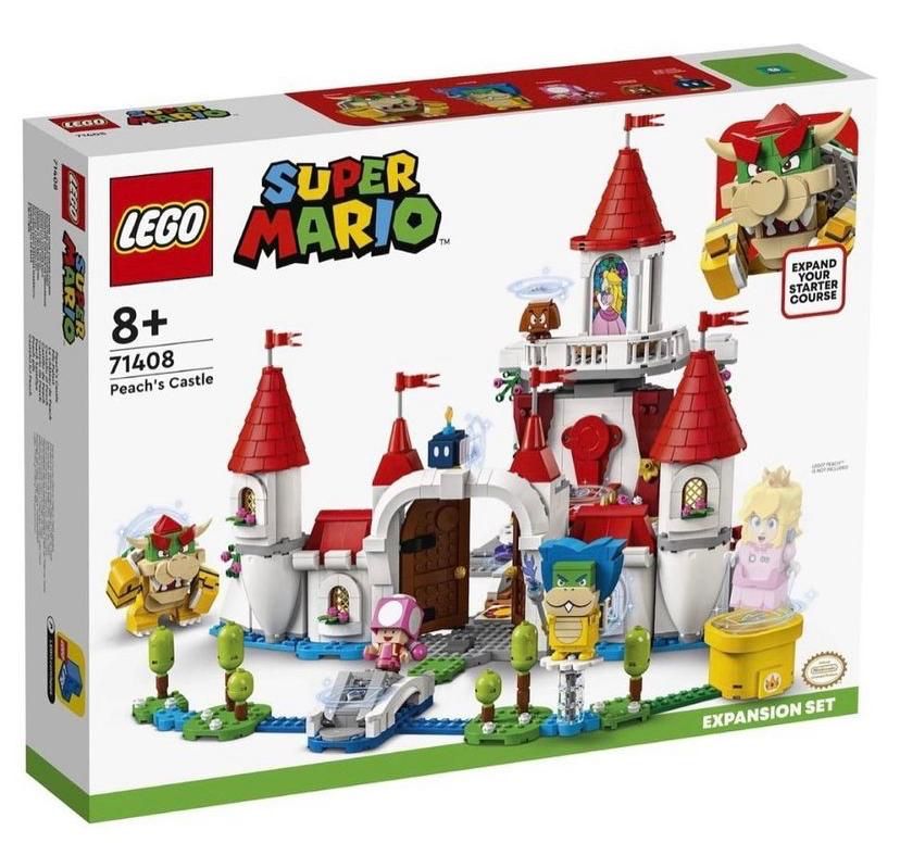Merchandising Lego: 71408 - Super Mario - Pack Espansione Castello Di Peach NUOVO SIGILLATO, EDIZIONE DEL 01/08/2022 SUBITO DISPONIBILE