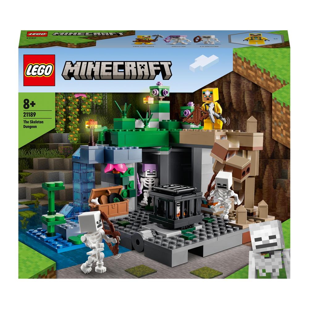 Merchandising Lego: 21189 - Minecraft - Le Segrete Dello Scheletro NUOVO SIGILLATO, EDIZIONE DEL 01/08/2022 SUBITO DISPONIBILE