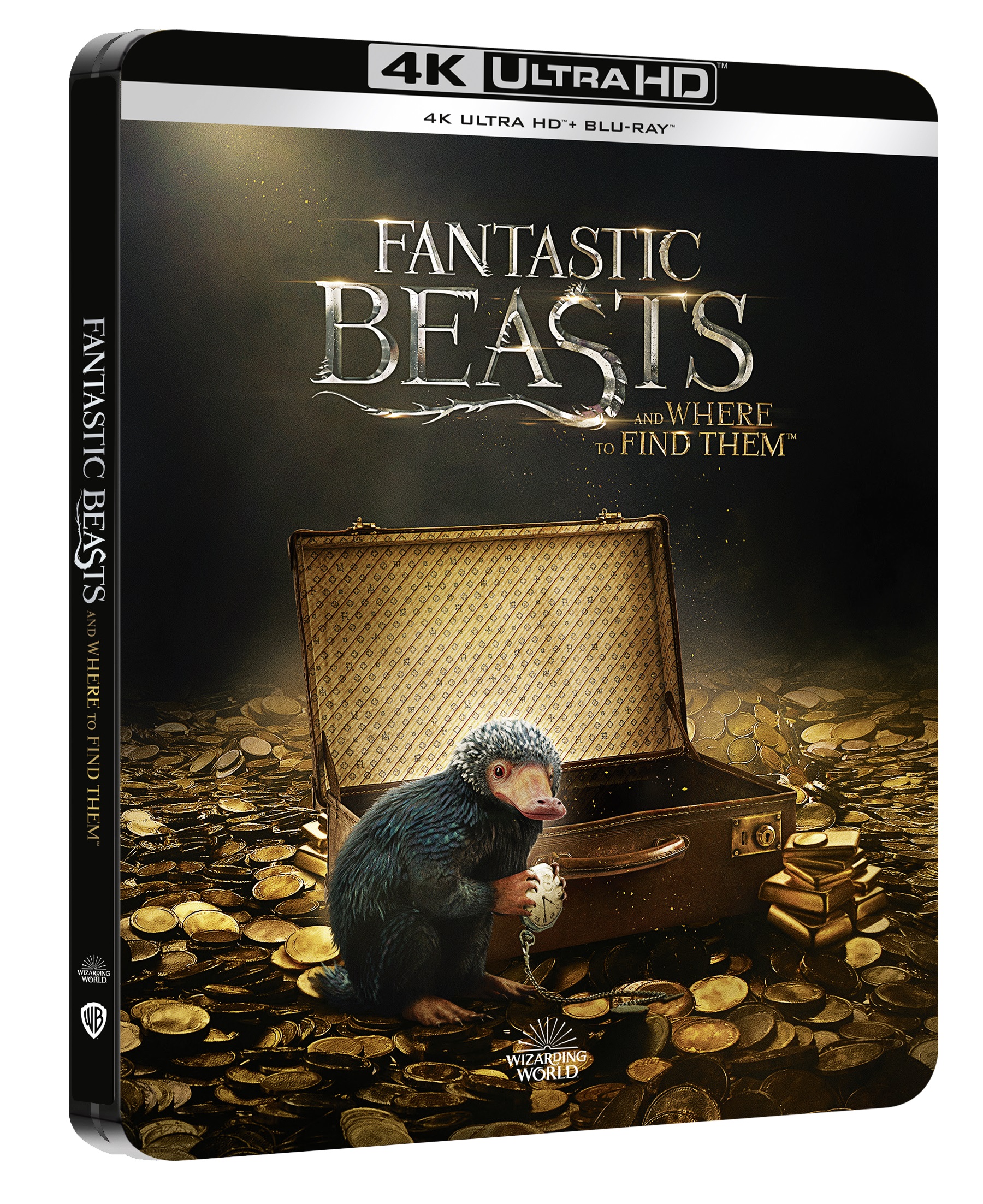 Blu-Ray Animali Fantastici E Dove Trovarli (Steelbook) (4K Ultra Hd+Blu-Ray) NUOVO SIGILLATO, EDIZIONE DEL 25/08/2022 SUBITO DISPONIBILE