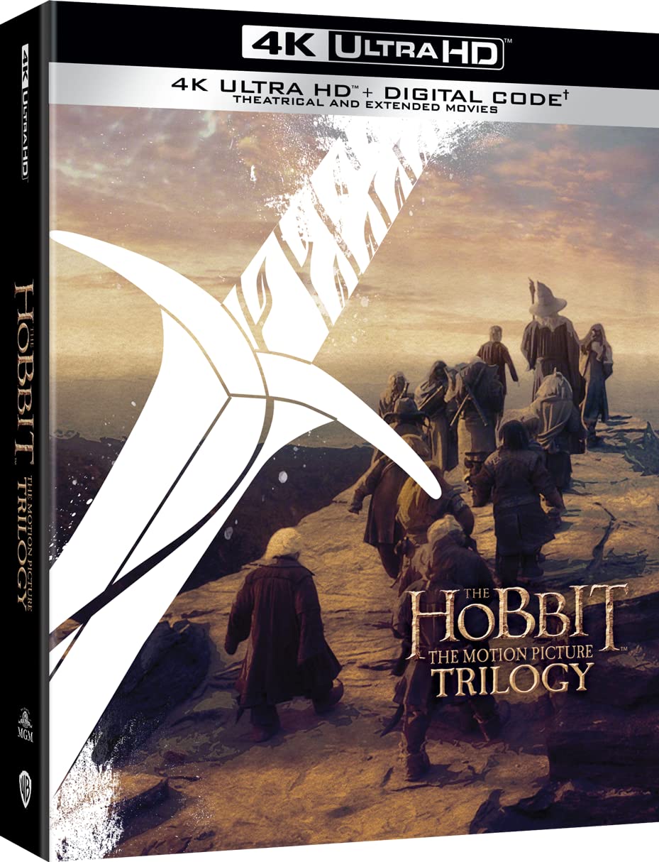Blu-Ray 4K Uhd Hobbit (The) - Trilogia Theatrical + Extended (6 4K Ultra Hd) NUOVO SIGILLATO, EDIZIONE DEL 22/09/2022 SUBITO DISPONIBILE