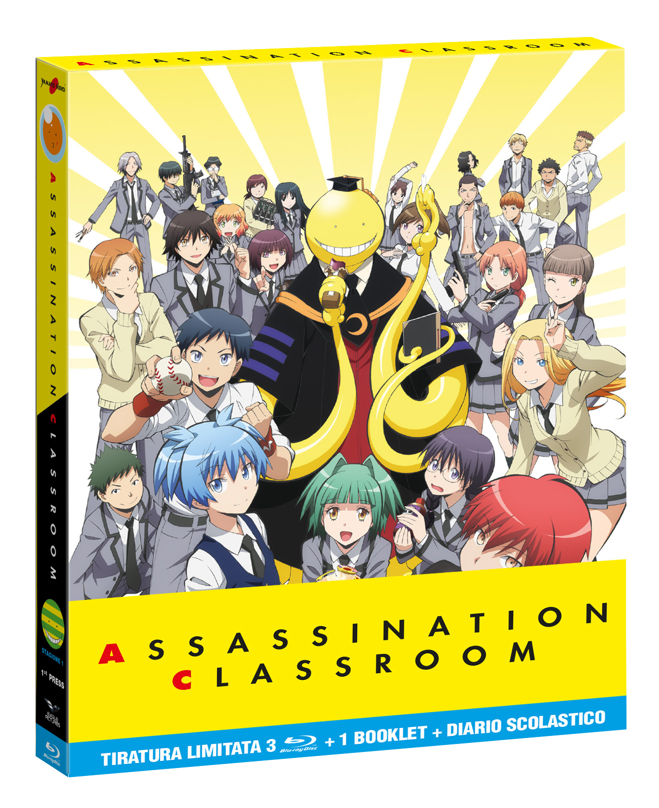 Blu-Ray Assassination Classroom - Stagione 01 (3 Blu-Ray) NUOVO SIGILLATO, EDIZIONE DEL 24/08/2022 SUBITO DISPONIBILE