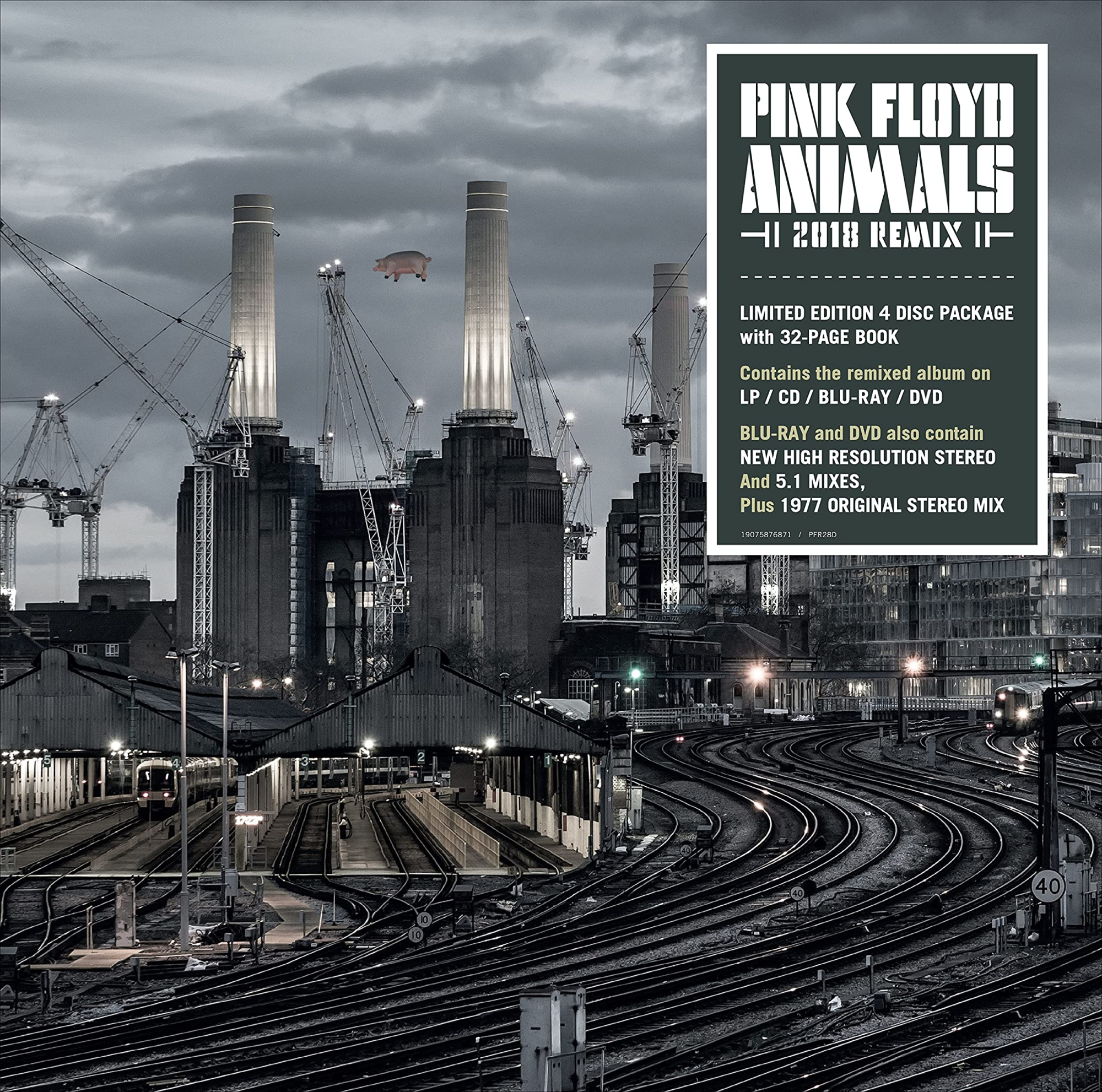 Vinile Pink Floyd - Animals (2018 Remix) [Deluxe Box Set] (Lp+Cd+Blu-Ray+Dvd+Book) NUOVO SIGILLATO, EDIZIONE DEL 07/10/2022 SUBITO DISPONIBILE