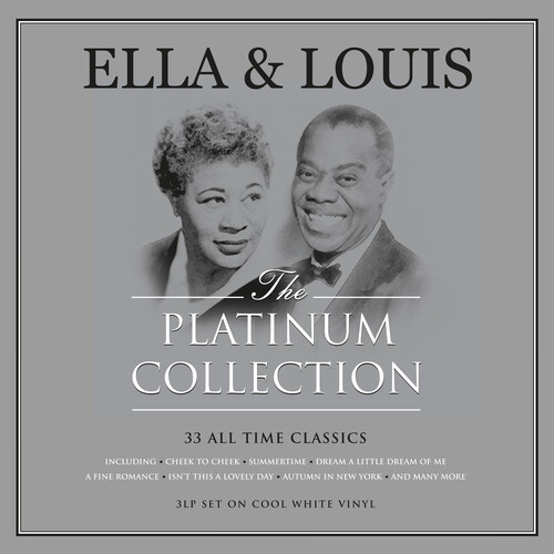 Vinile Ella Fitzgerald Louis Armstrong - Ella & Platinum Collection Vinyl 3 Lp NUOVO SIGILLATO EDIZIONE DEL SUBITO DISPONIBILE bianco