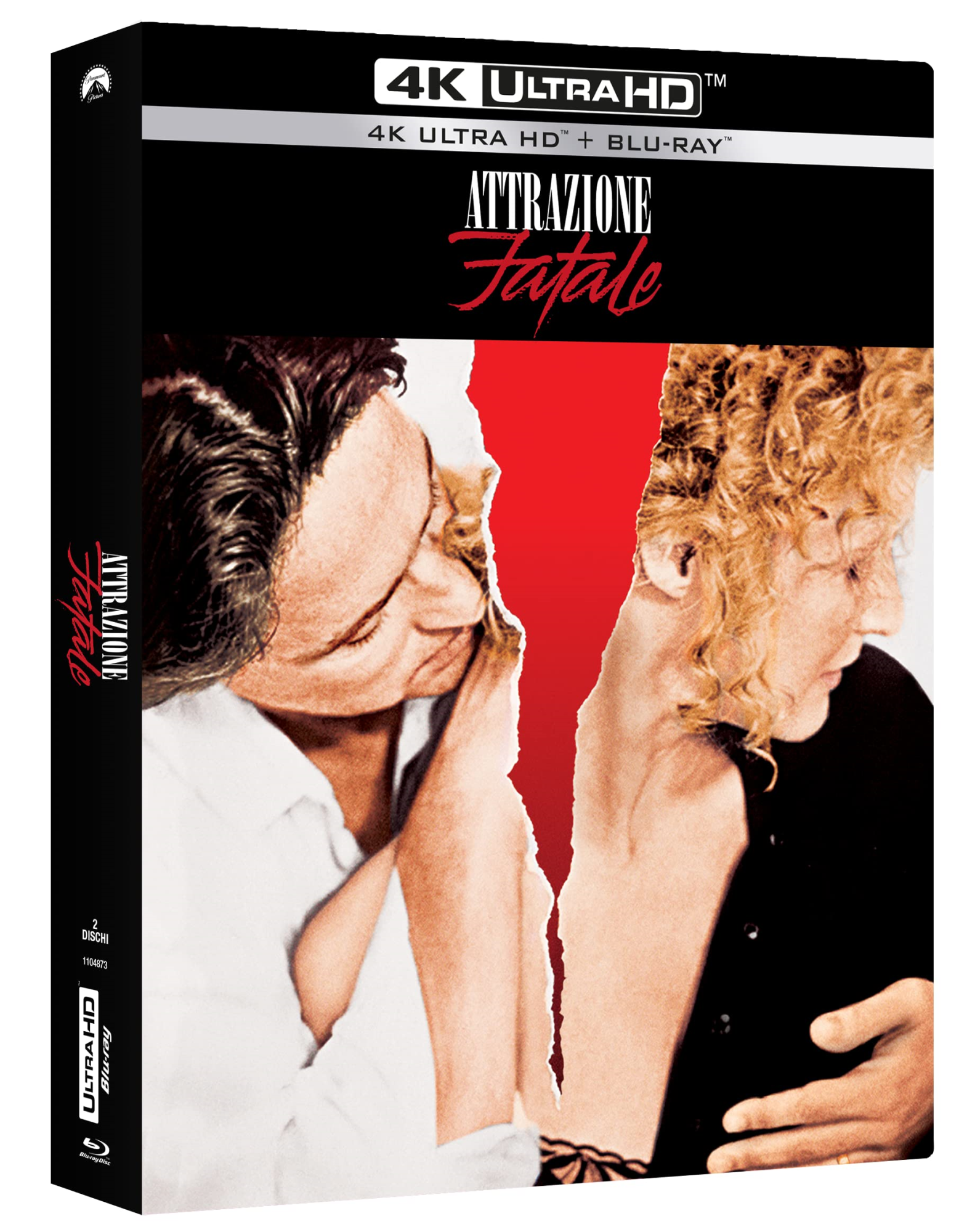 Blu-Ray Attrazione Fatale (4K Ultra Hd+Blu-Ray) NUOVO SIGILLATO, EDIZIONE DEL 20/09/2022 SUBITO DISPONIBILE