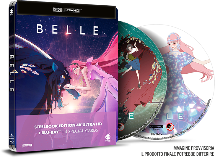 Blu-Ray Belle (Steelbook) (4K Ultra Hd+Blu-Ray) NUOVO SIGILLATO, EDIZIONE DEL 20/09/2022 SUBITO DISPONIBILE
