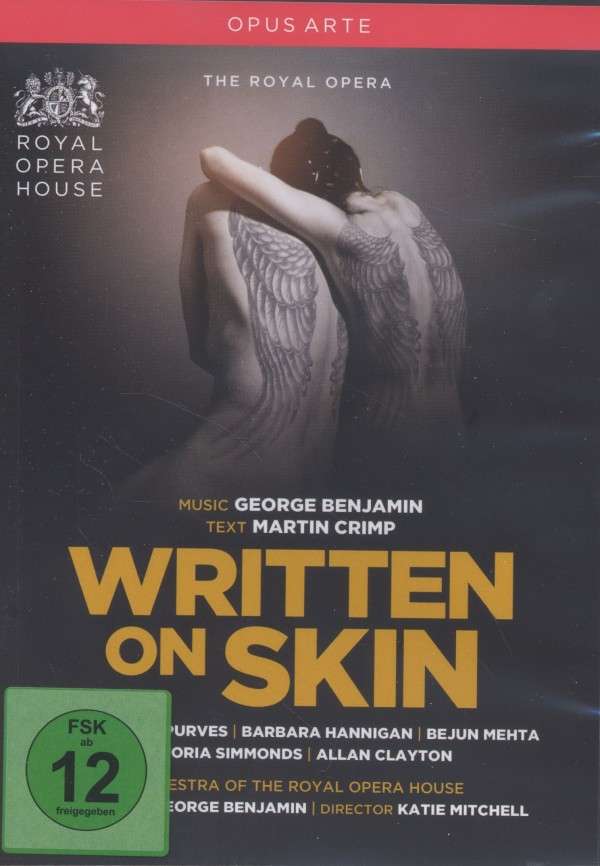 Music Dvd George Benjamin - Written On Skin NUOVO SIGILLATO, EDIZIONE DEL 20/12/2013 SUBITO DISPONIBILE