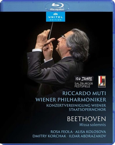 Music Blu-Ray Ludwig Van Beethoven - Missa Solemnis NUOVO SIGILLATO, EDIZIONE DEL 19/07/2022 SUBITO DISPONIBILE