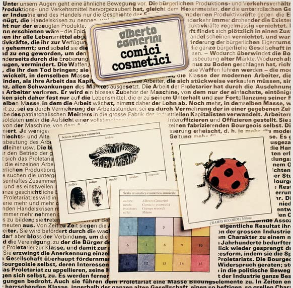Vinile Alberto Camerini- Comici Cosmetici (Red Vinyl) NUOVO SIGILLATO, EDIZIONE DEL 02/09/2022 SUBITO DISPONIBILE