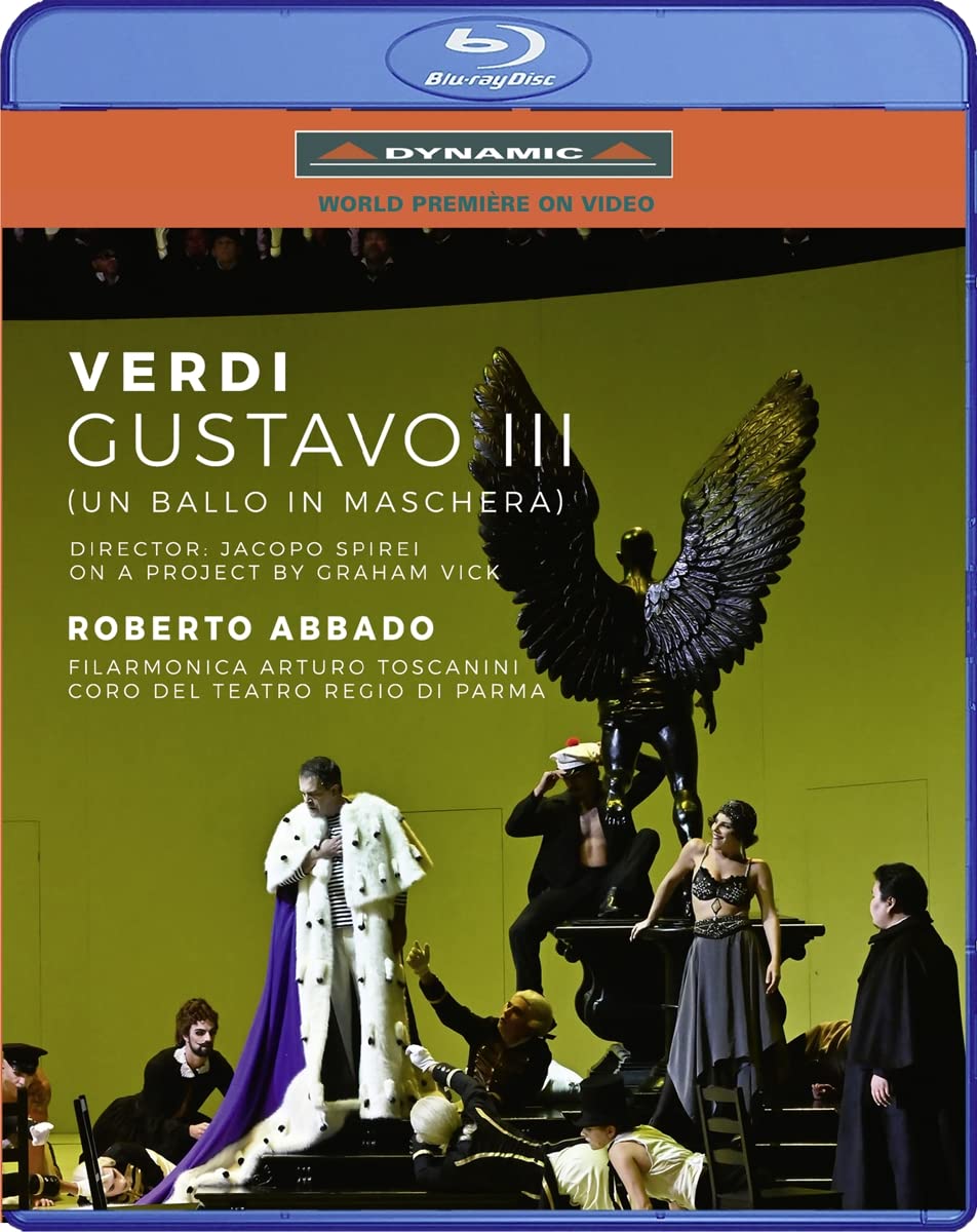 Music Blu-Ray Giuseppe Verdi - Gustavo III (Un Ballo In Maschera) NUOVO SIGILLATO, EDIZIONE DEL 09/08/2022 SUBITO DISPONIBILE