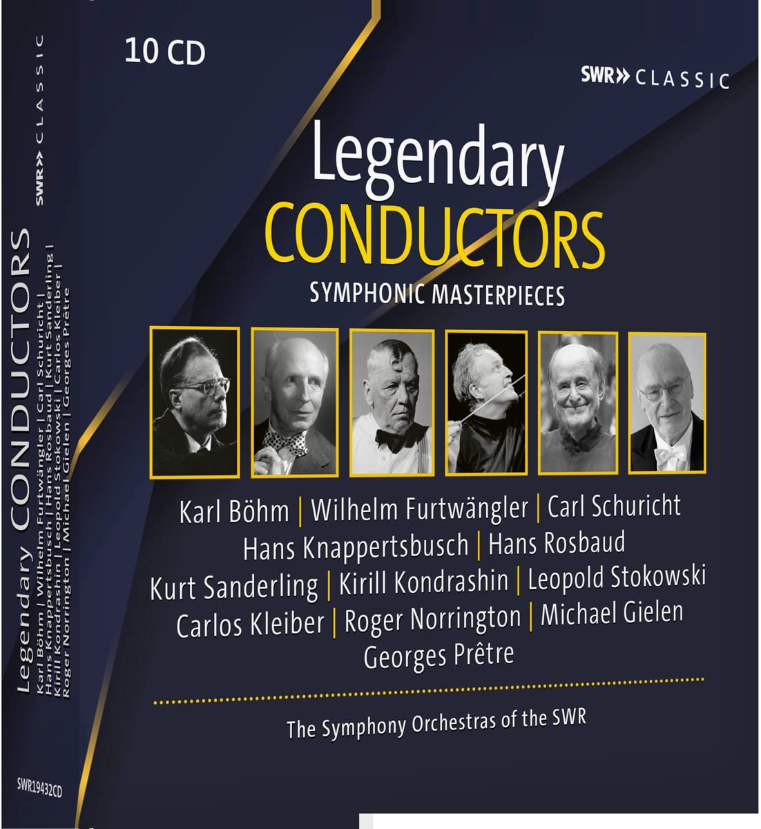 Audio Cd Legendary Conductors / Various (10 Cd) NUOVO SIGILLATO, EDIZIONE DEL 18/08/2022 SUBITO DISPONIBILE