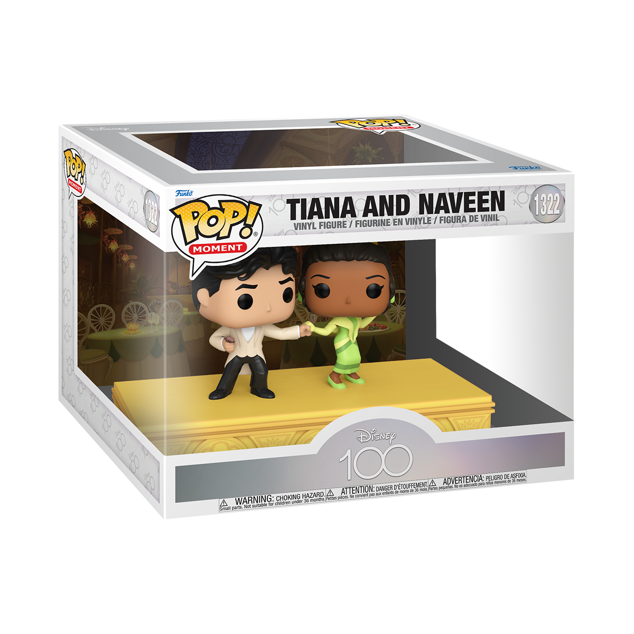 7024787 Merchandising Disney: Funko Pop! Moments - 100Th Anniversary - Tiana And