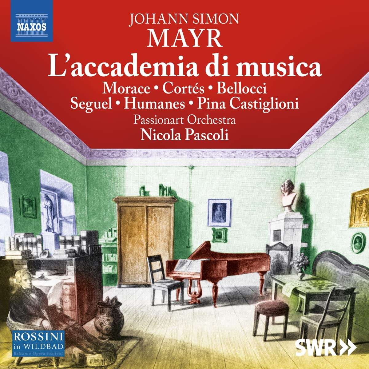 Audio Cd Johann Simon Mayr - L'Accademia Di Musica NUOVO SIGILLATO, EDIZIONE DEL 12/09/2022 SUBITO DISPONIBILE