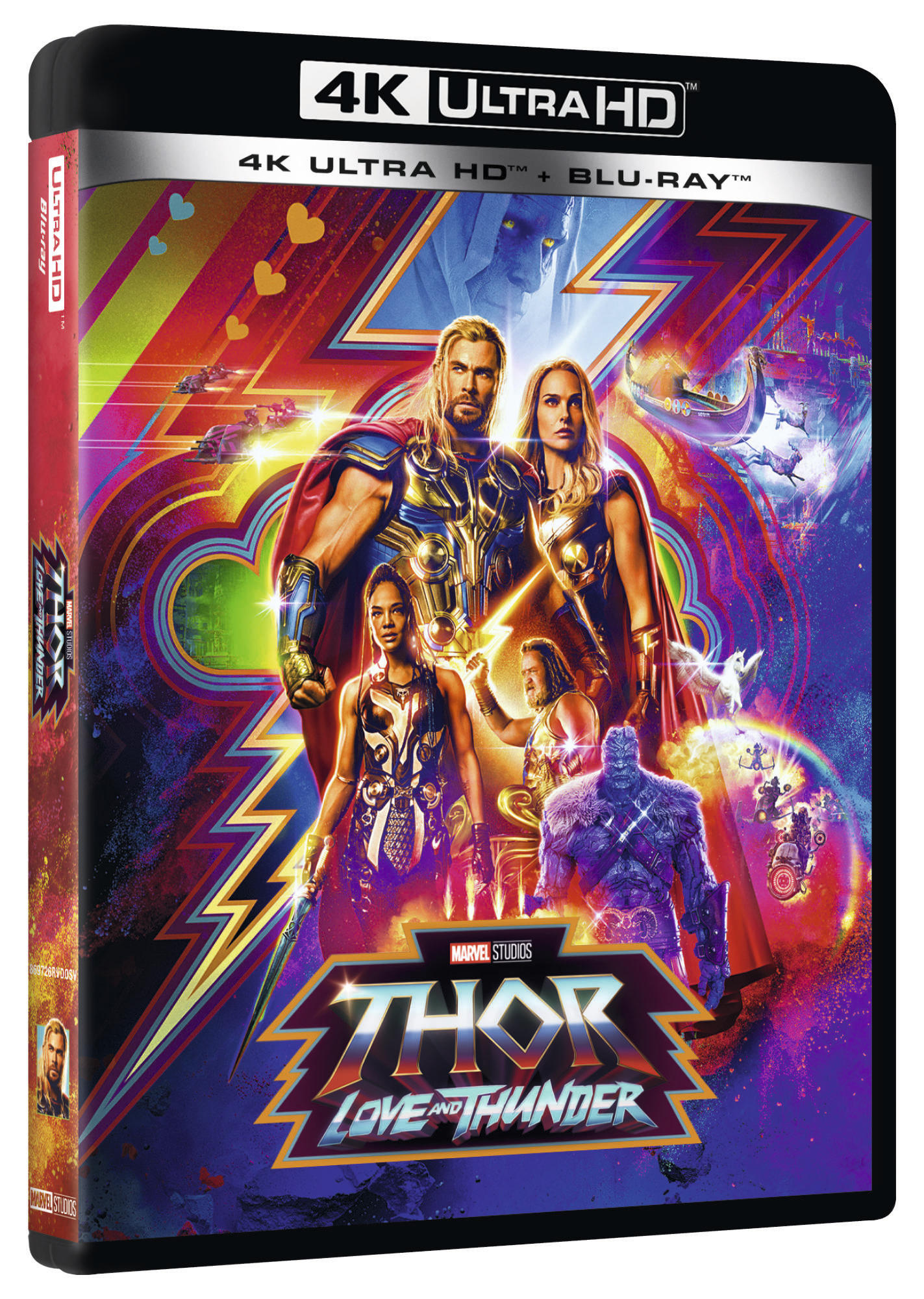 Blu-Ray 4K Uhd Thor: Love And Thunder (4K Ultra Hd+Blu-Ray Hd) NUOVO SIGILLATO, EDIZIONE DEL 11/10/2022 SUBITO DISPONIBILE