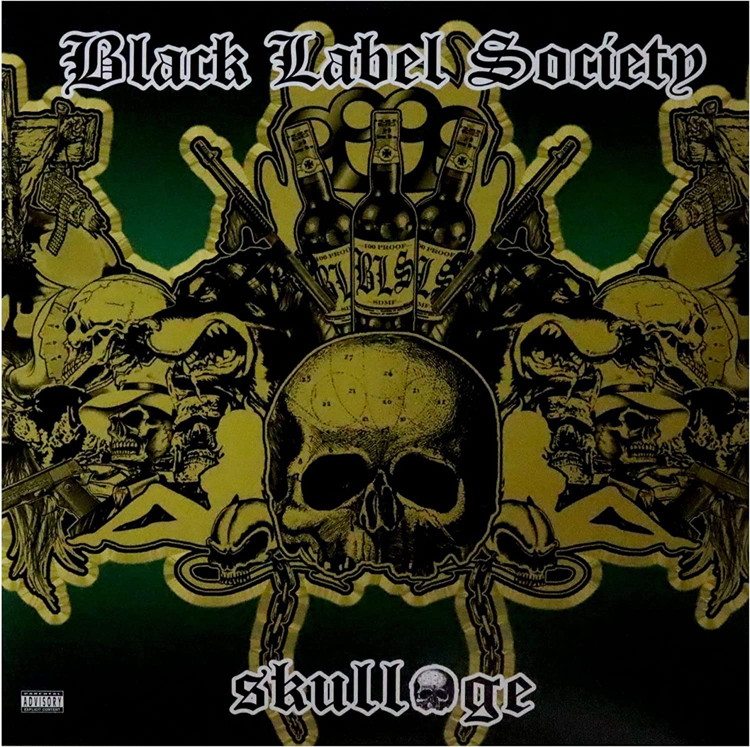 Vinile Black Label Society - Skullage (Green Translucent Vinyl) (2 Lp) NUOVO SIGILLATO, EDIZIONE DEL 04/11/2022 SUBITO DISPONIBILE