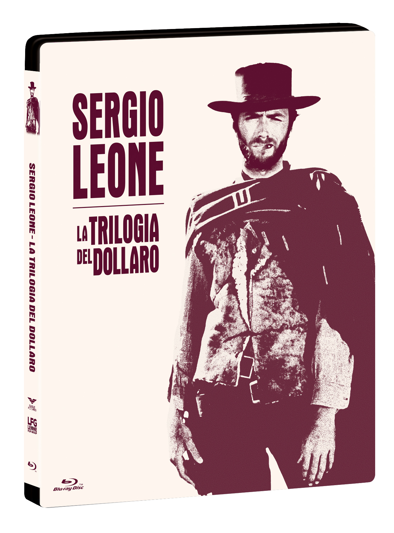 Blu-Ray Sergio Leone - La Trilogia Del Dollaro (3 Blu-Ray+Booklet) (Steelbook) NUOVO SIGILLATO, EDIZIONE DEL 07/12/2022 SUBITO DISPONIBILE