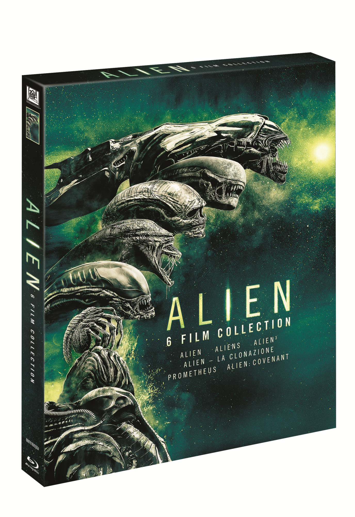 Blu-Ray Alien - La Saga Completa (6 Blu-Ray) NUOVO SIGILLATO, EDIZIONE DEL 01/12/2022 SUBITO DISPONIBILE