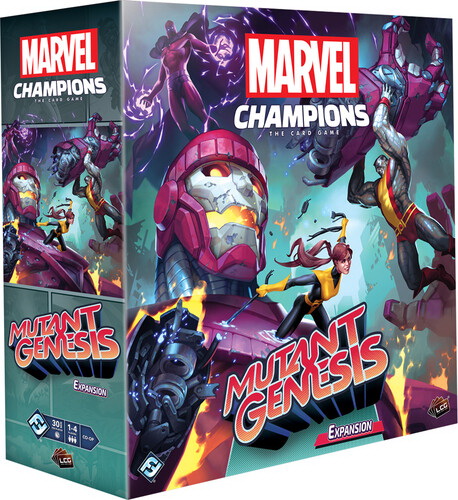 Merchandising Marvel: Fantasy Flight - ChampionsChampions Tcg Mutant Genesis Expansion NUOVO SIGILLATO, EDIZIONE DEL 28/10/2022 SUBITO DISPONIBILE