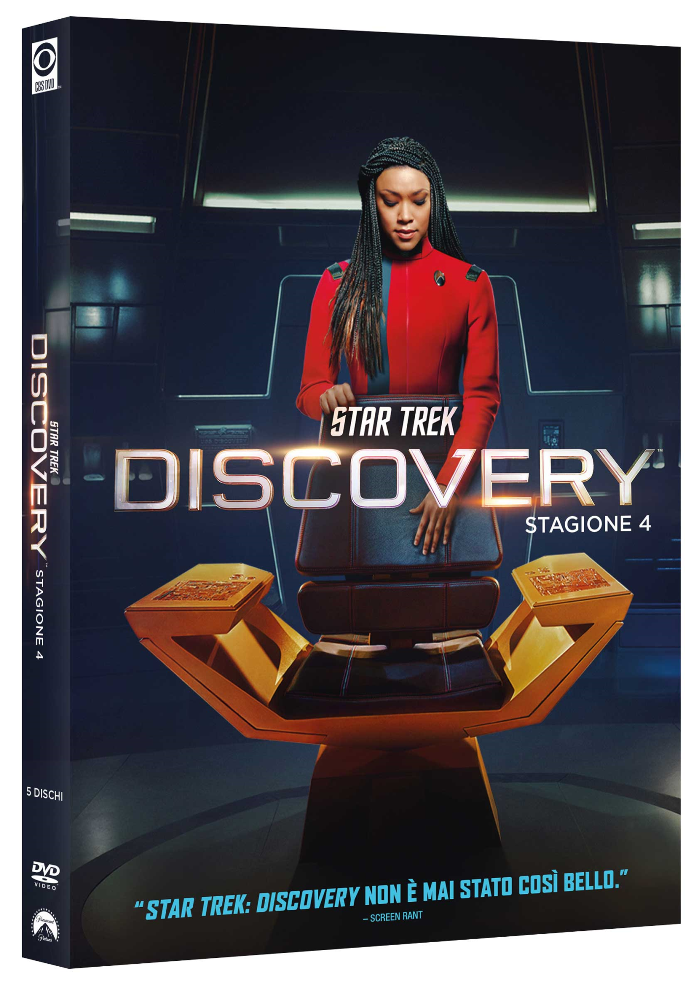 Dvd Star Trek: Discovery - Stagione 04 (4 Dvd) NUOVO SIGILLATO, EDIZIONE DEL 13/12/2022 SUBITO DISPONIBILE