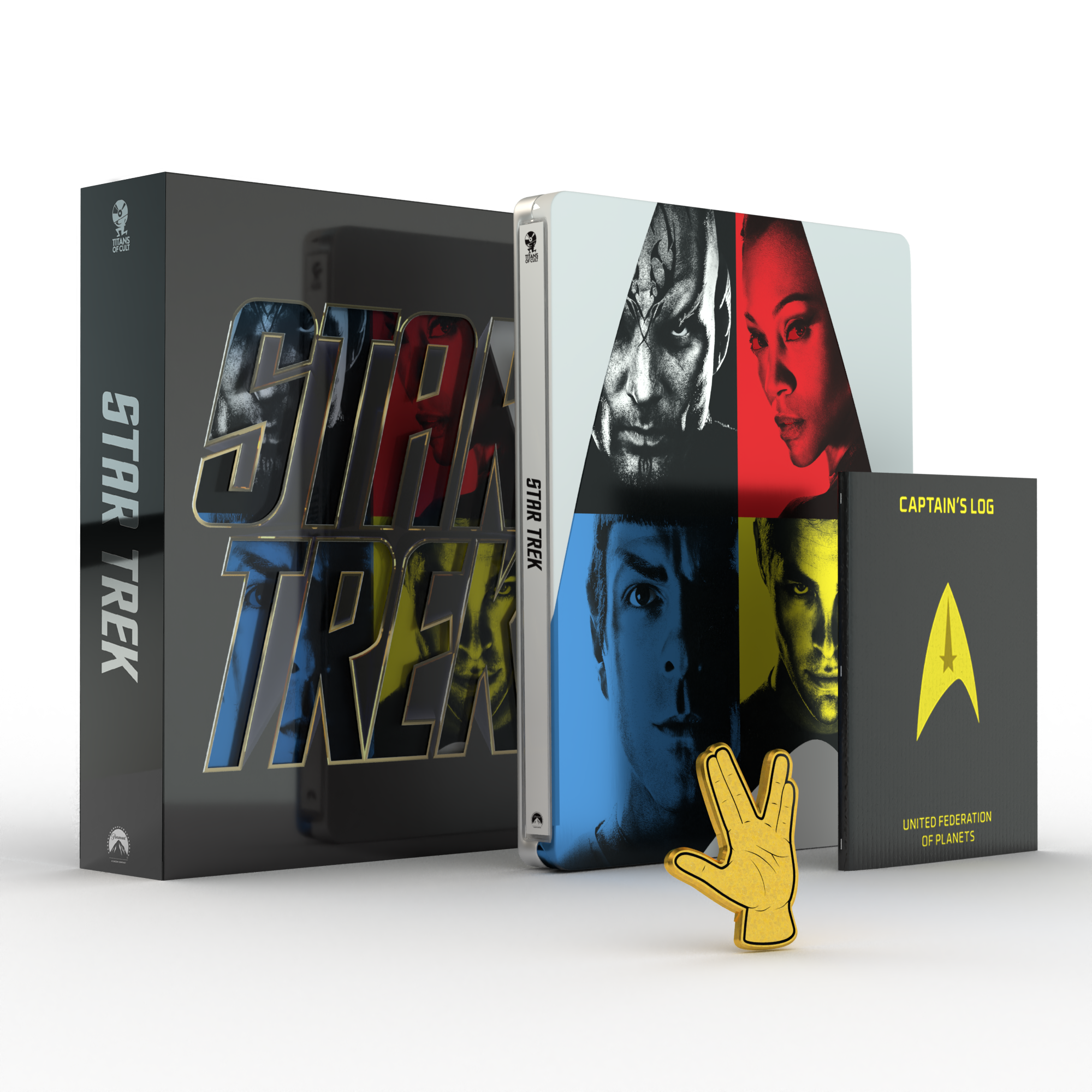 Blu-Ray Star Trek (Titans Of Cult) (Steelbook) (4K Ultra Hd+Blu-Ray) NUOVO SIGILLATO, EDIZIONE DEL 15/11/2022 SUBITO DISPONIBILE