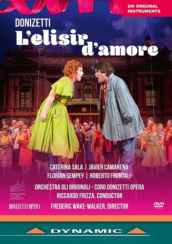 Music Dvd Gaetano Donizetti - L'Elisir D'Amore NUOVO SIGILLATO, EDIZIONE DEL 07/10/2022 SUBITO DISPONIBILE