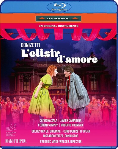 Music Blu-Ray Gaetano Donizetti - L'Elisir D'Amore NUOVO SIGILLATO, EDIZIONE DEL 06/10/2022 SUBITO DISPONIBILE