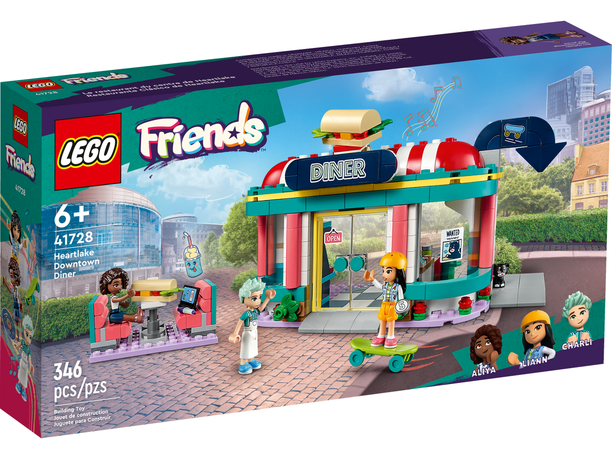 Merchandising Lego: 41728 - Friends - Ristorante Nel Centro Di Heartlake City NUOVO SIGILLATO, EDIZIONE DEL 11/01/2023 SUBITO DISPONIBILE