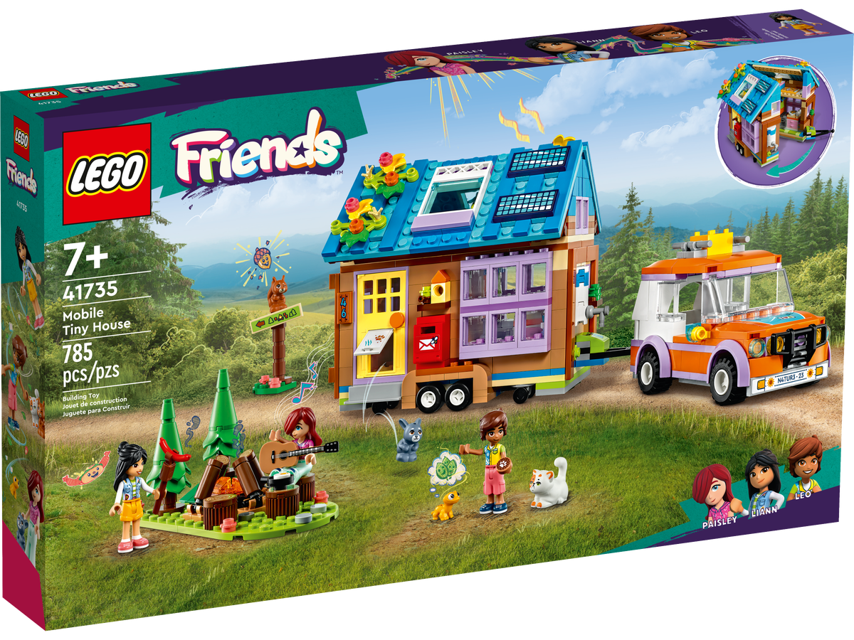Merchandising Lego: 41735 - Friends - Casetta Mobile NUOVO SIGILLATO, EDIZIONE DEL 11/01/2023 SUBITO DISPONIBILE