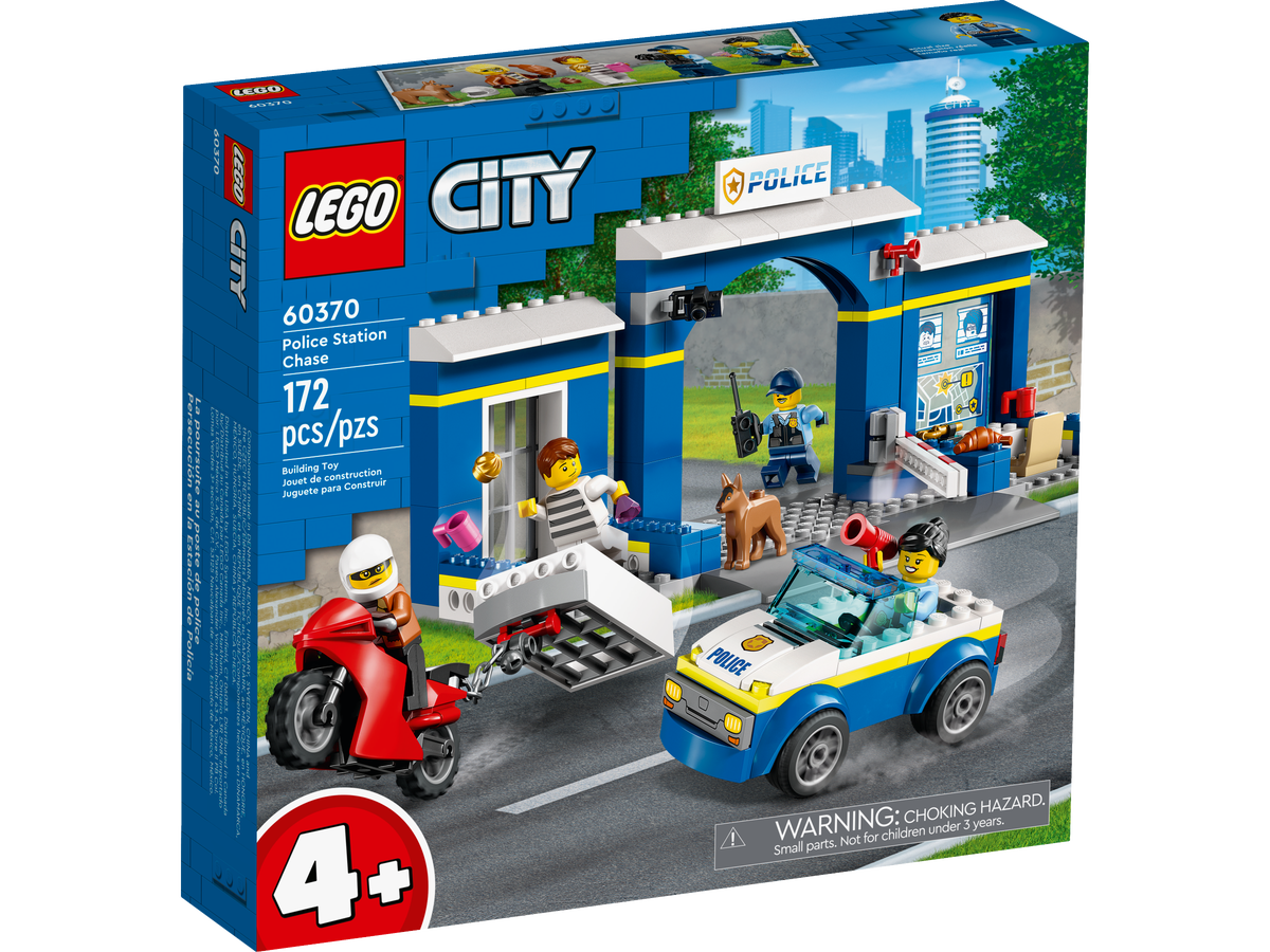 Merchandising Lego: 60370 - City Police - Inseguimento Alla Stazione Di Polizia NUOVO SIGILLATO, EDIZIONE DEL 11/01/2023 SUBITO DISPONIBILE