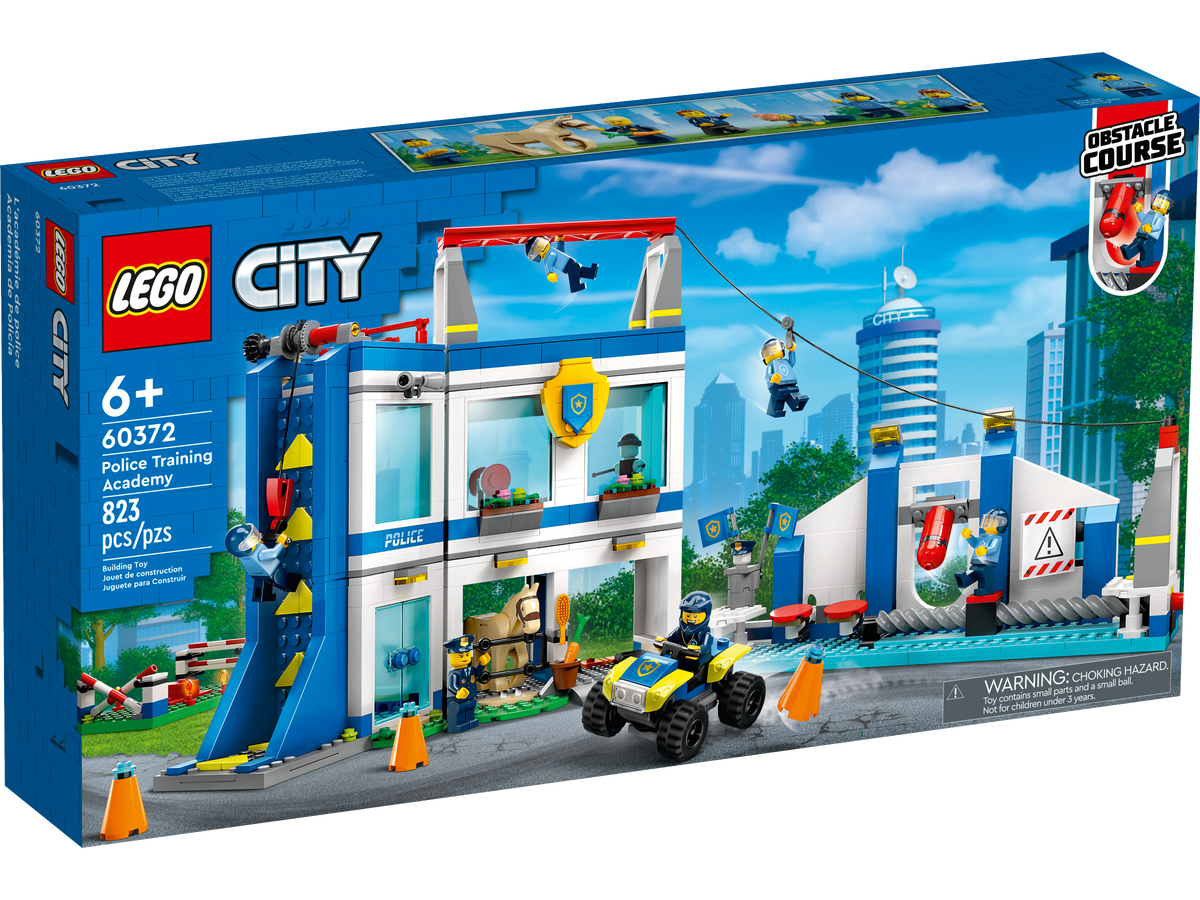 Merchandising Lego: 60372 - City Police - Accademia Di Addestramento Della Polizia NUOVO SIGILLATO, EDIZIONE DEL 11/01/2023 SUBITO DISPONIBILE