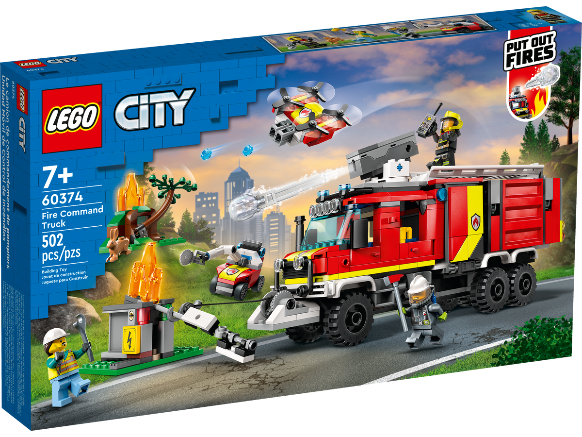 Merchandising Lego: 60374 - City Fire - Autopompa Dei Vigili Del Fuoco NUOVO SIGILLATO, EDIZIONE DEL 11/01/2023 SUBITO DISPONIBILE