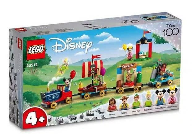 Merchandising Disney: Lego 43212 - Classic - Trenino Compleanno Disney NUOVO SIGILLATO, EDIZIONE DEL 06/04/2023 SUBITO DISPONIBILE