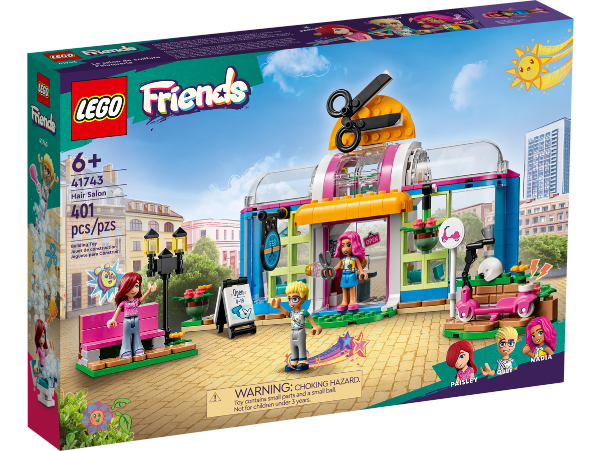 Merchandising Lego: 41743 - Friends - Parrucchiere NUOVO SIGILLATO, EDIZIONE DEL 11/01/2023 SUBITO DISPONIBILE